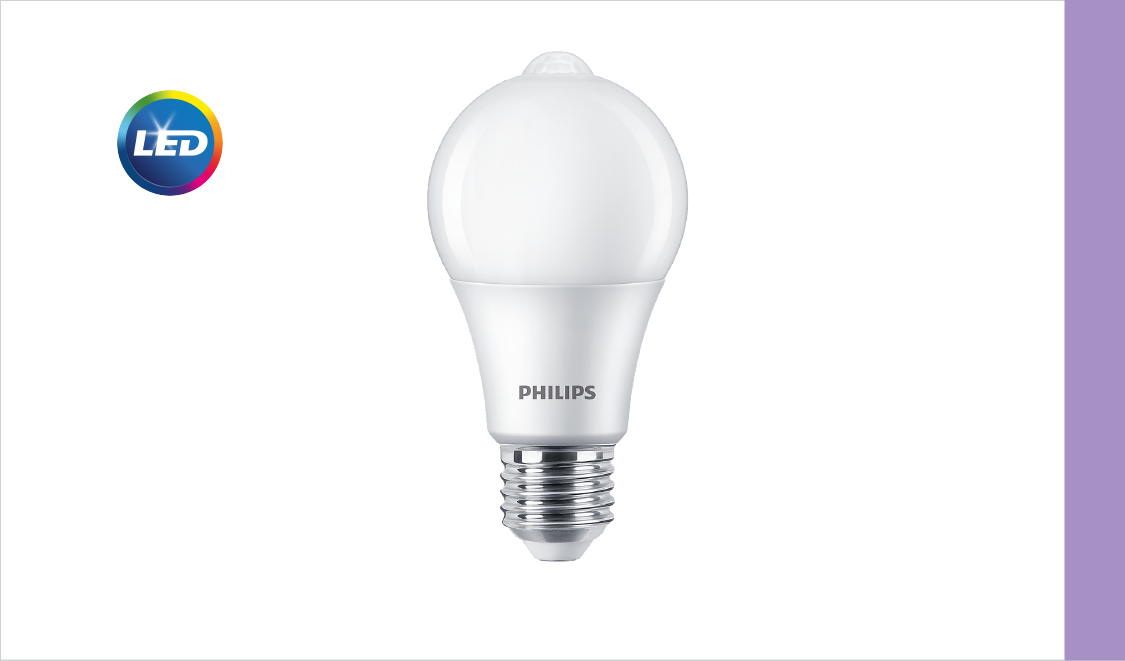 หลอดไฟ LED Bulb Daylight Motion
